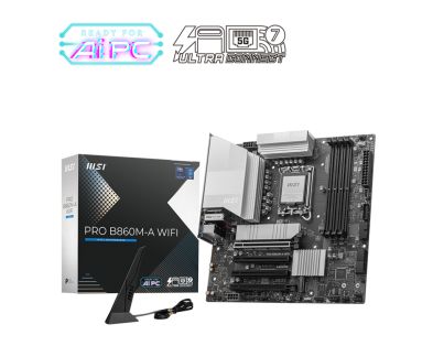 MSI Pro B860M-A Wifi mATX LGA1851
