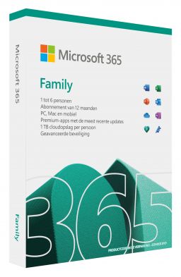 Microsoft Office 365 Family (1J)